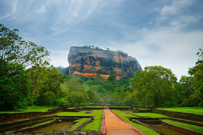 Sigiriya rock at sunrise